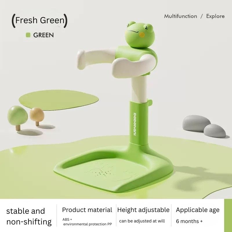 Baby Bath Stand | Adjustable Height & Armrest | Anti-Slip & Stable Base | Antibacterial | 6 Months+