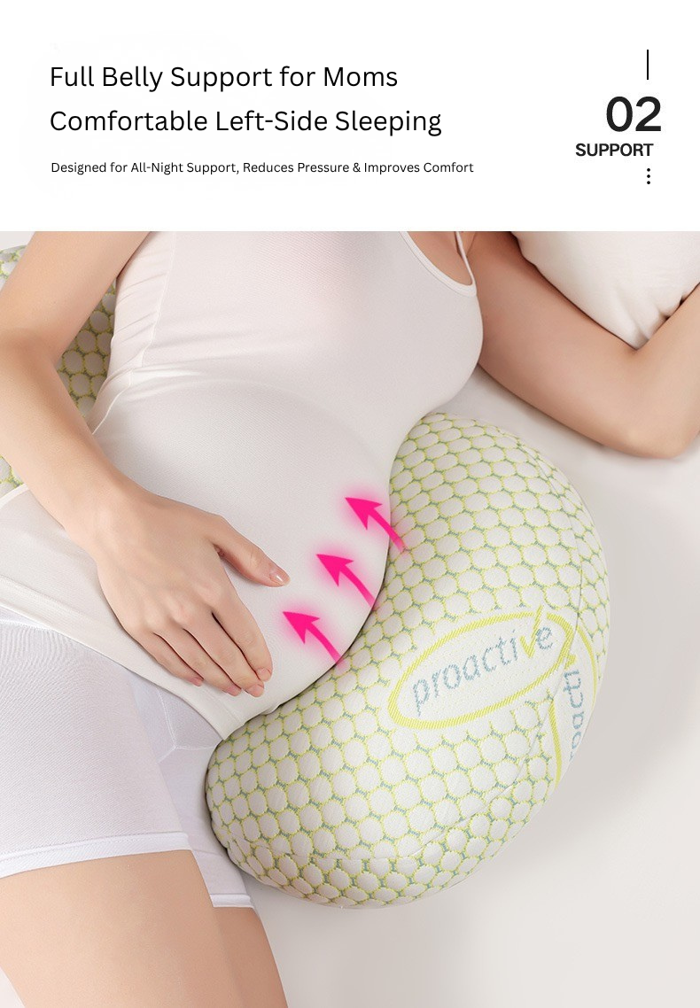 Pregnancy U-Shaped Maternity Pillow with Adjustable Filling | 360° Full Body Support Pillow for Pregnant Women | Back, Waist & Belly Support Nursing Pillow thumbnail