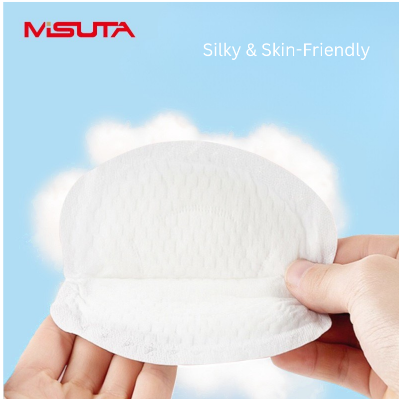 MISUTA Disposable Breast Pads | Ultra-Thin Nursing Pads for Breastfeeding Mothers | Leak-Proof & Highly Absorbent Breastfeeding Pads thumbnail