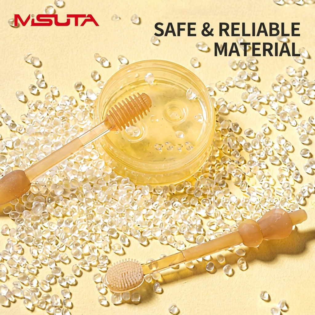 MISUTA Baby Oral Cleaner & Tongue Brush Set | Soft Infant Toothbrush for 0–18 Months | Gentle Tongue Cleaner & Gum Care Brush thumbnail