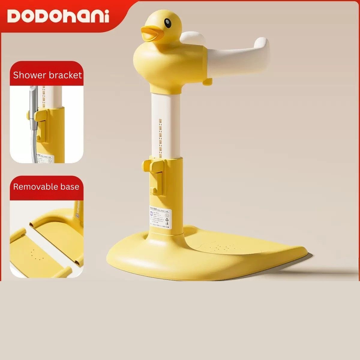 Baby Bath Stand | Adjustable Height & Armrest | Anti-Slip & Stable Base | Antibacterial | 6 Months+ thumbnail
