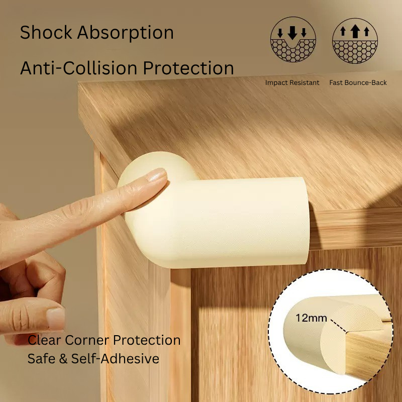 Baby Corner Protector | Thickened Anti-Collision Table Corner Guard | Soft Shockproof Self-Adhesive Safety Protector for Kids