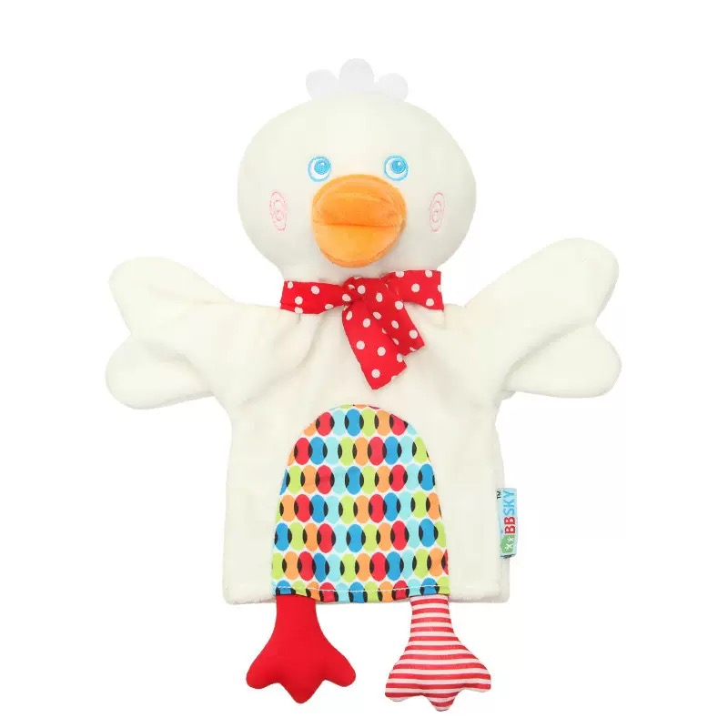 Baby Hand Puppet Toy | Soft Plush Animal Hand Puppet for Babies & Toddlers | Interactive Storytelling & Educational Toy thumbnail